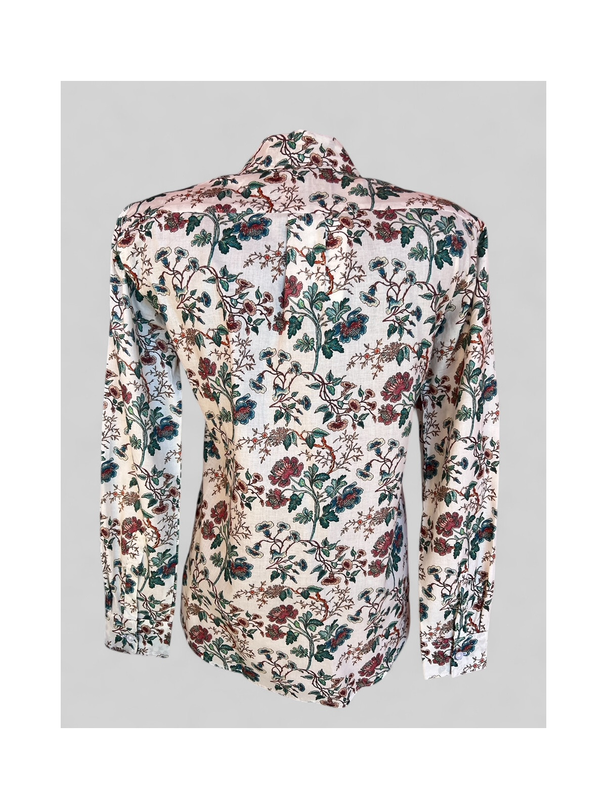 Chemise femme en coton imprimé Hynd
