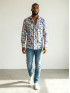chemise homme slim fit noah coton imprimé