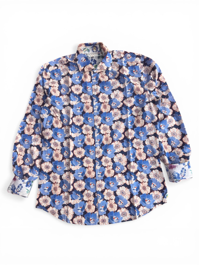 chemise homme slim fit noah coton imprimé