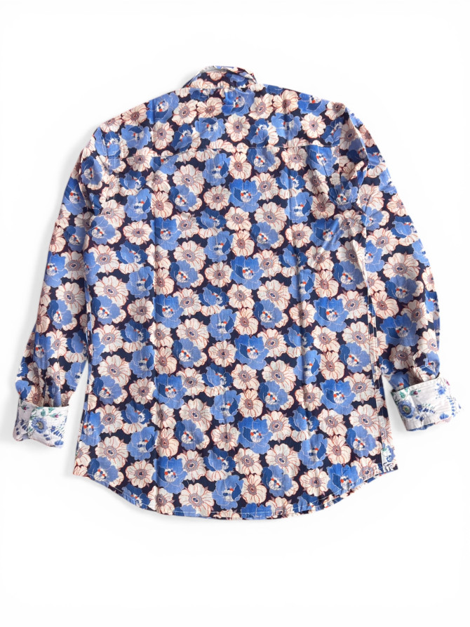 chemise homme slim fit noah coton imprimé