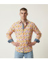 chemise homme slim fit noah coton imprimé