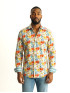chemise homme slim fit noah coton imprimé