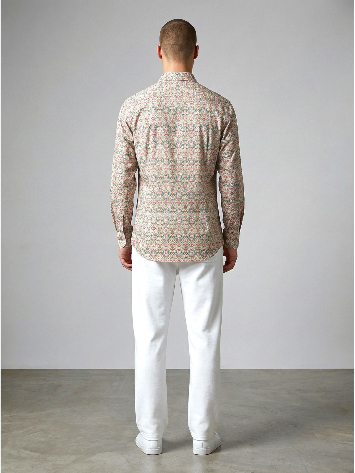 chemise homme slim fit noah coton imprimé