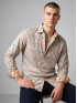 chemise homme slim fit noah coton imprimé