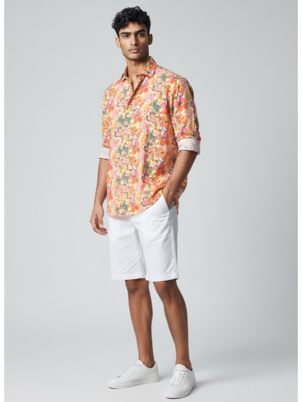 chemise homme slim fit noah coton imprimé