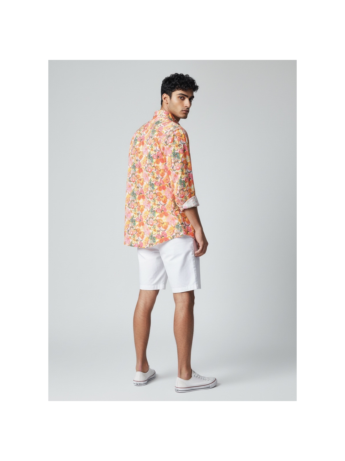 chemise homme slim fit noah coton imprimé