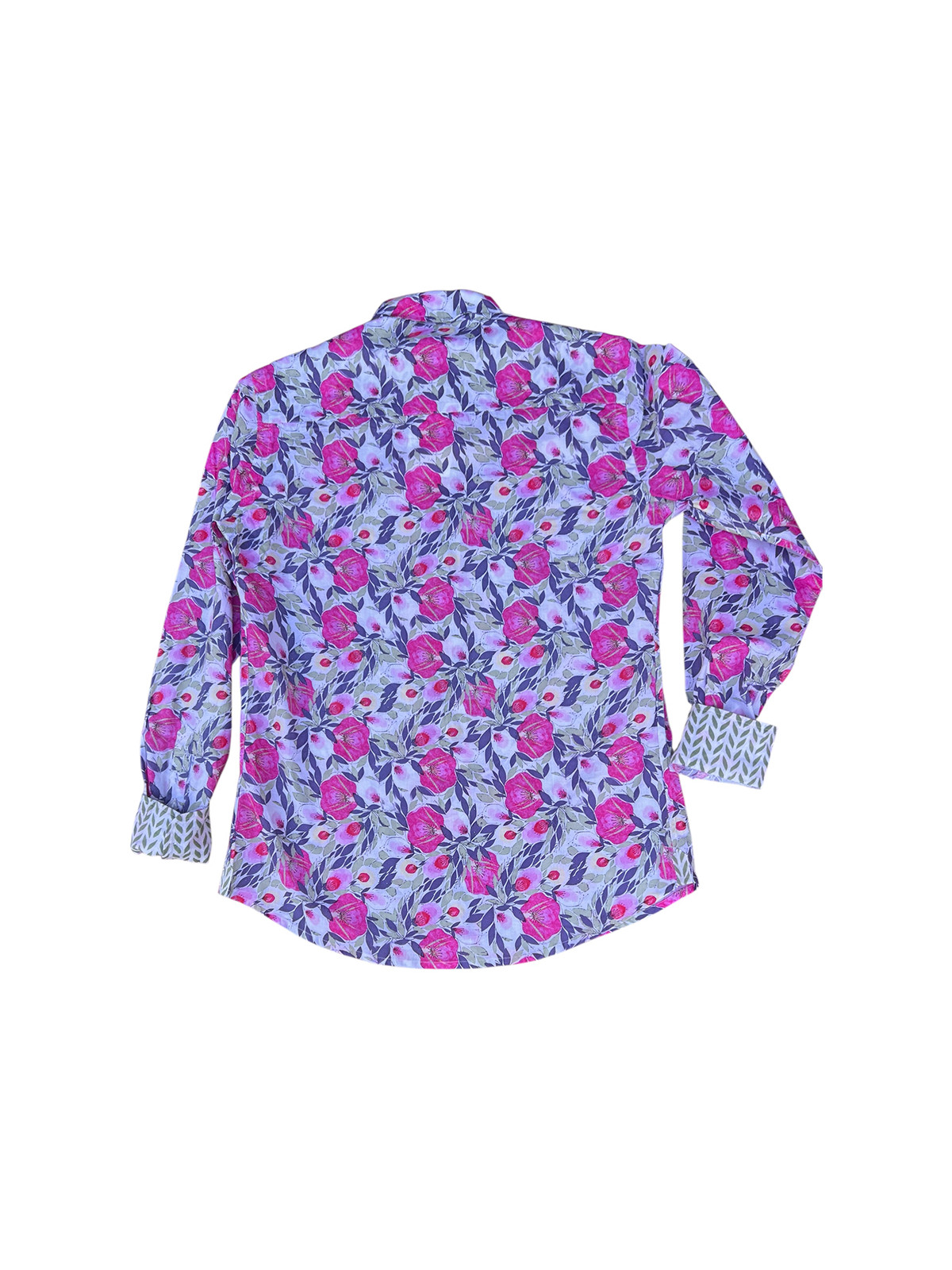 détail tissu chemise coton imprimé homme