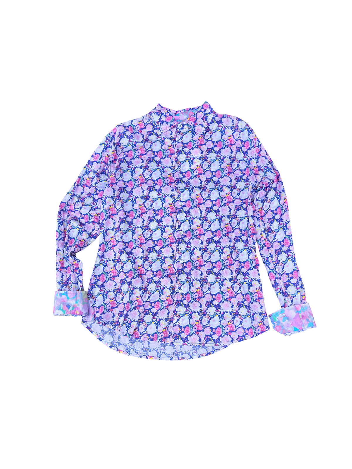 détail tissu chemise coton imprimé homme