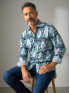 chemise homme slim fit noah coton imprimé