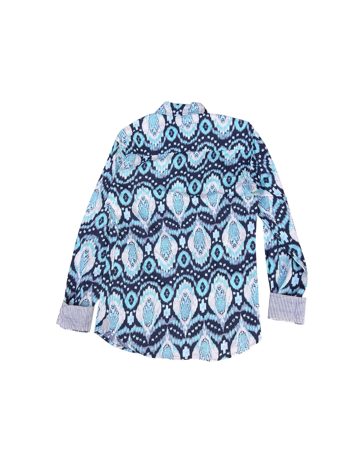 détail tissu chemise coton imprimé homme