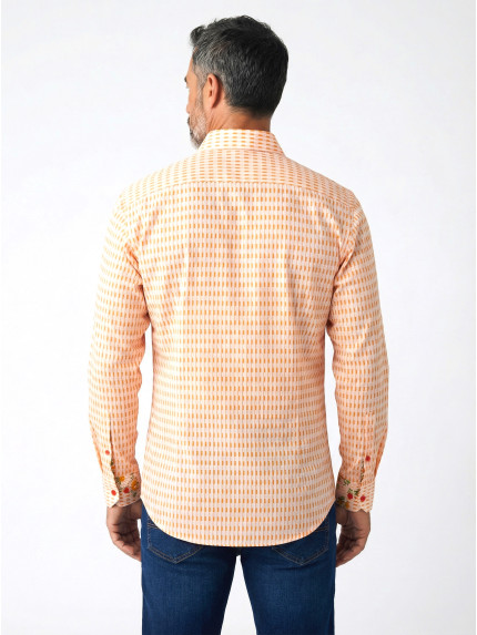 chemise homme slim fit noah coton imprimé