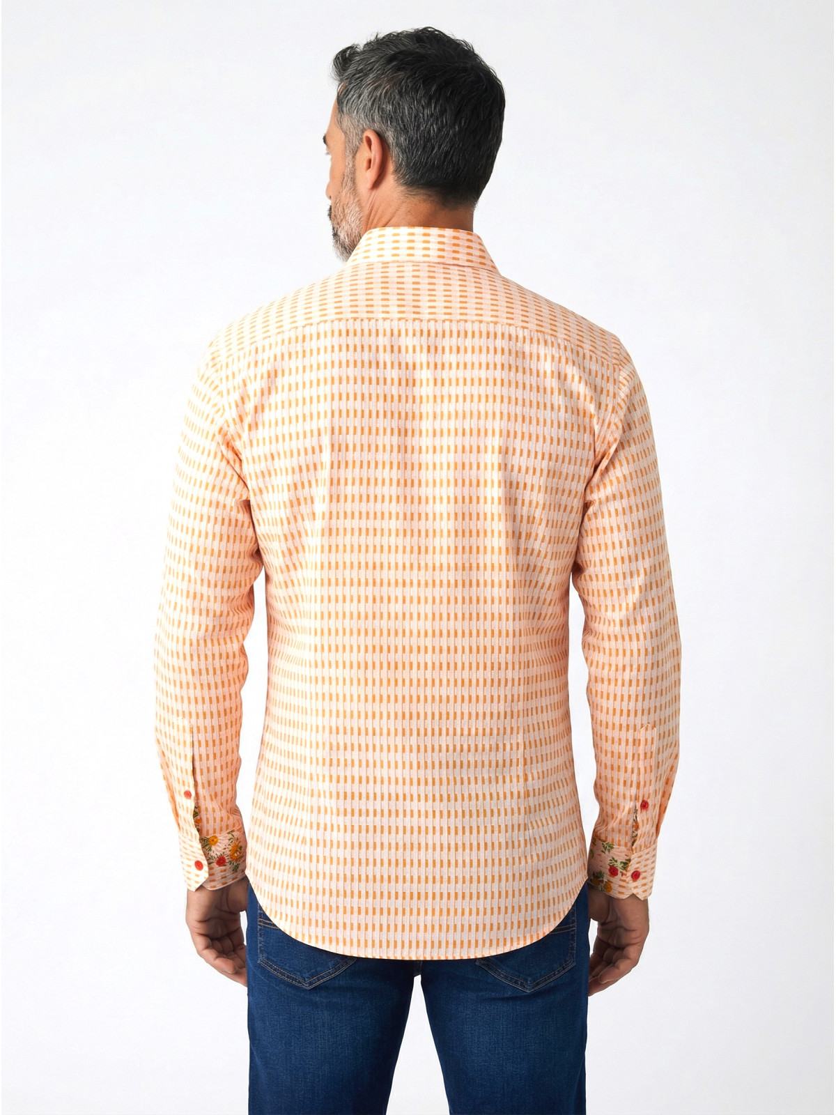 chemise homme slim fit noah coton imprimé