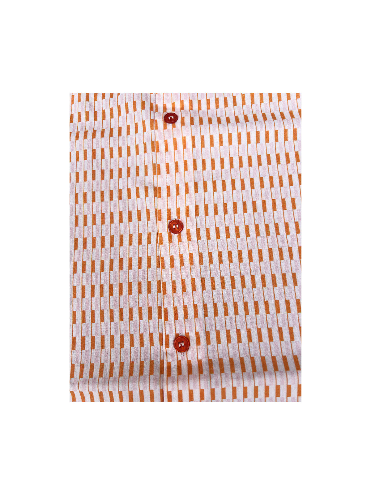 détail tissu chemise coton imprimé homme