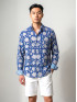 chemise homme slim fit noah coton imprimé