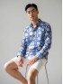 chemise homme slim fit noah coton imprimé