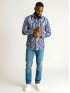 chemise homme slim fit noah coton imprimé