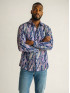 chemise homme slim fit noah coton imprimé