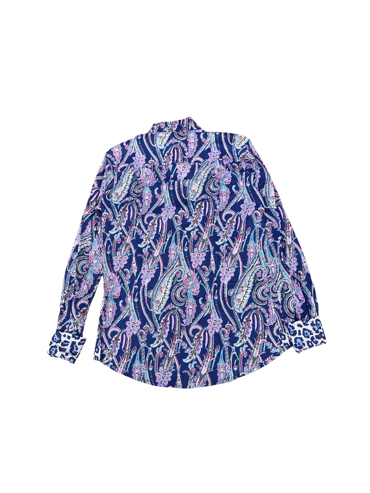 détail tissu chemise coton imprimé homme