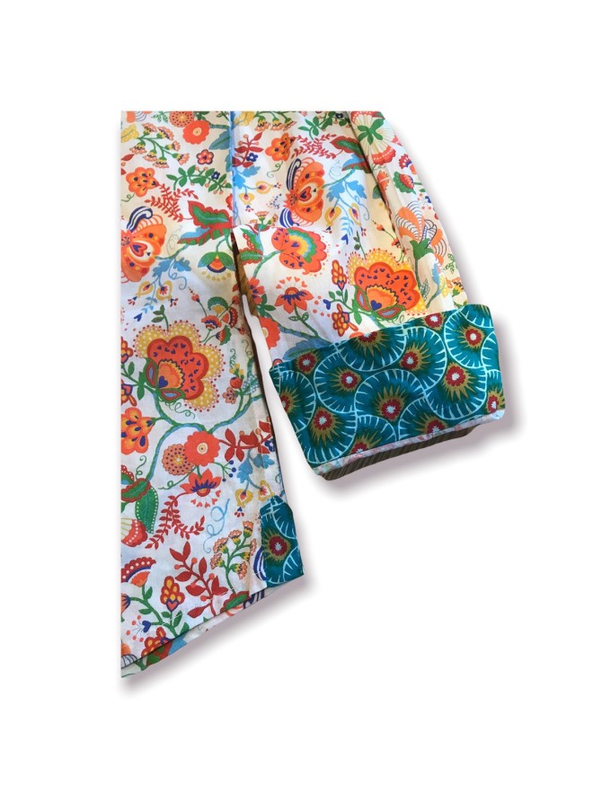 Chemise Kota blanc corail nirvana-clothing.com