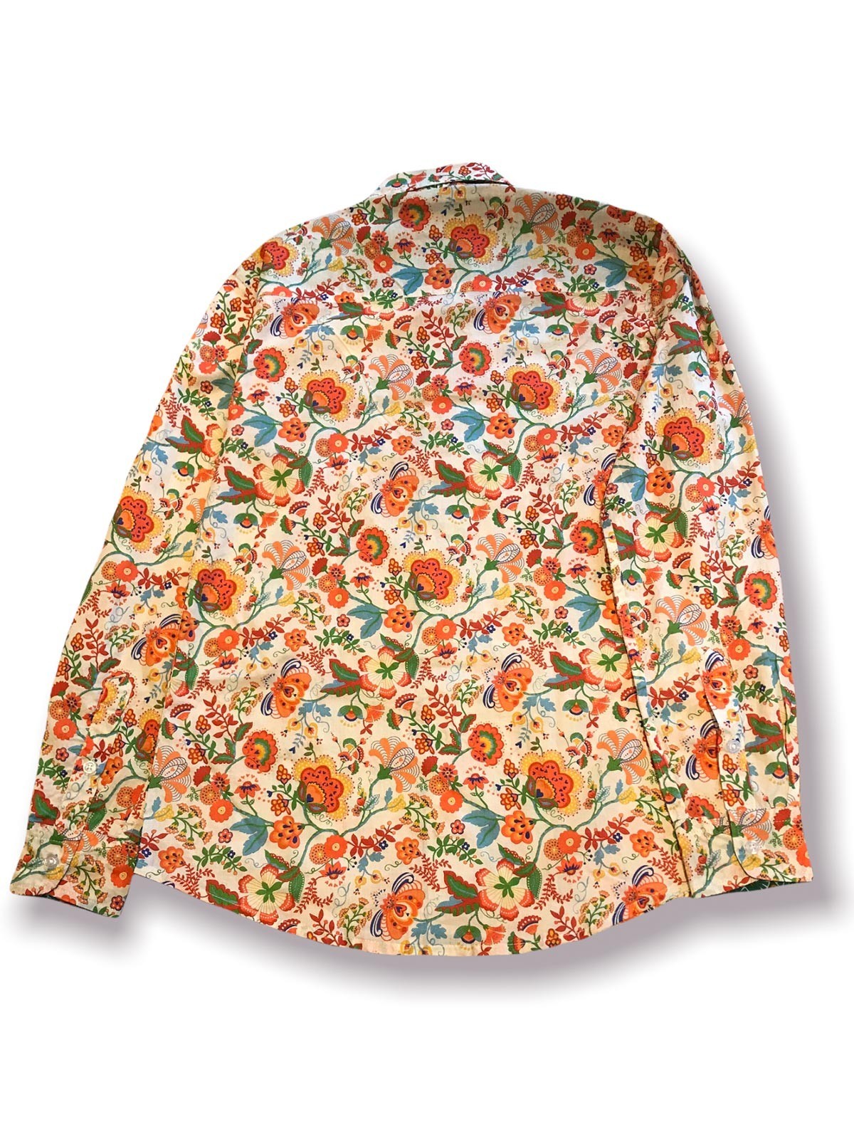 Chemise Kota blanc corail nirvana-clothing.com