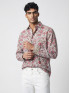 chemise homme slim fit noah coton imprimé