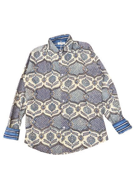 chemise homme slim fit noah coton imprimé