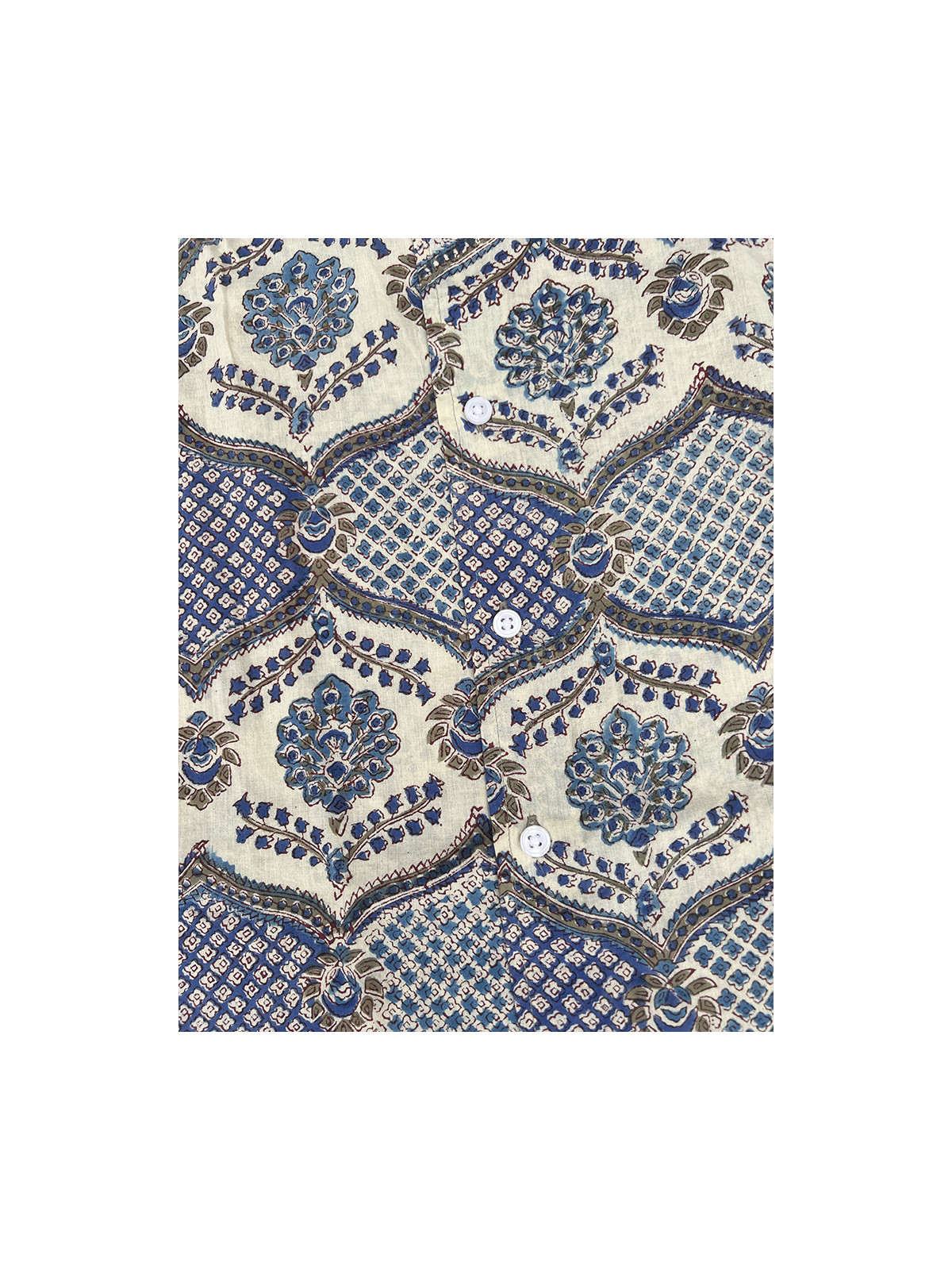 chemise homme slim fit noah coton imprimé