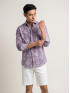 chemise homme slim fit noah coton imprimé